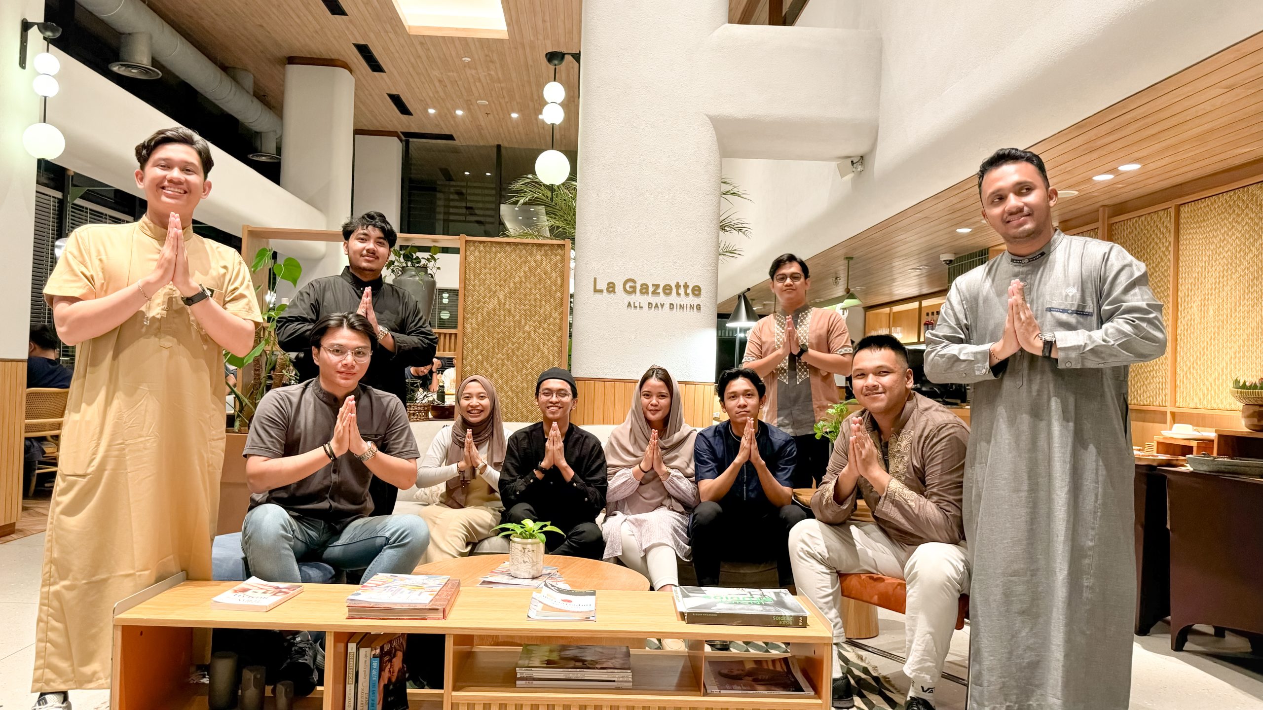 Very memorable! Iftar with all Sakti Sadean employees!