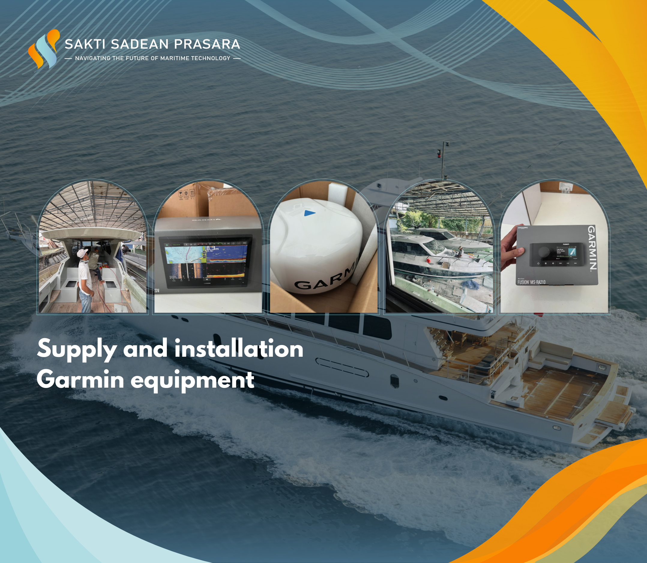 Supply and Installation Garmin equipment