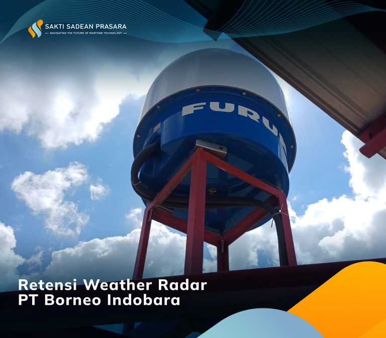 Retensi Weather Radar FURUNO WR 2120 Borneo Indobara